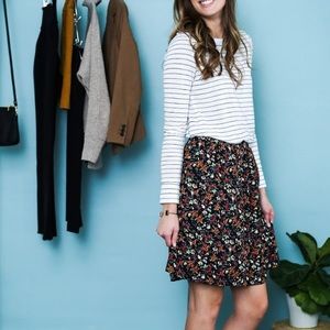 J.CREW mercantile skirt